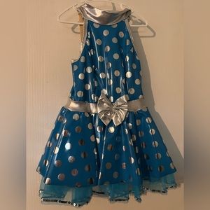 Polka dot dance dress